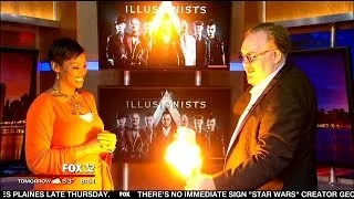 'The Illusionists' Kevin James performs on Good Day