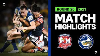 Roosters v Eels Match Highlights | Round 20, 2021 | Telstra Premiership | NRL