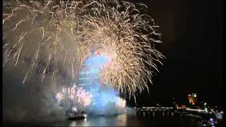 LONDON FIREWORKS 2012 NEW YEAR HD FULL VERSION!!!