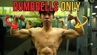 The ONLY 3 Bicep Exercises You NEED to Grow Your Biceps (DUMBBELL ONLY)