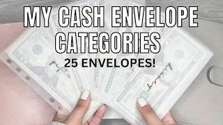 Explaining My Cash Envelope Categories | Sinking Funds | Cash Envelope System