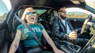 Mom & Daughter React to my FASTEST Car! (1,500hp Mustang GT350!)