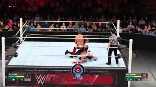 WWE2k16 Aj Styles VS Chris Jericho On Monday Night Raw