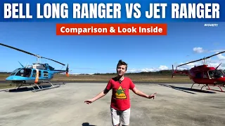 Comparison - 206 Bell Jet Ranger and Long Ranger Helicopter