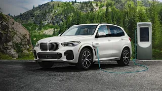 2022 BMW X5 xDrive45e Plug In Hybrid Electric SUV Walkthrough and Review