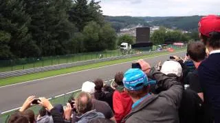 F1 - The Belgian Grand Prix 2013 (Spa Francorchamps) Lap 1