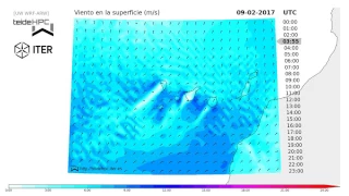 Canary Islands Wind forecast: 2017-02-08