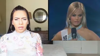 Miss Teen USA 2007 - South Carolina Answers A Question - REACTION!