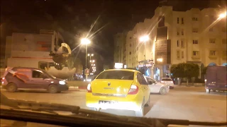 A drive in Sfax by night