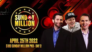 $109 SUNDAY MILLION PKO - Day 2 ♠️ Hosted by James, Joe, & Felix ♠️ PokerStars