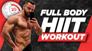 20 Minute Intense Fat Burner | Home HIIT | Train Like A Warrior