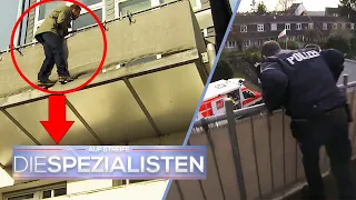 Verzweifelter Mann will vom Balkon SPRINGEN😱Kann die Polizei ihn stoppen?​| Die Spezialisten | SAT.1