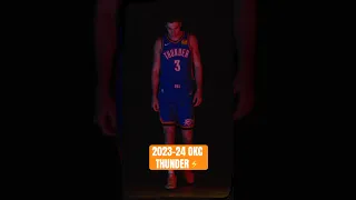 Your 2023-24 OKC Thunder ⚡ | #okcthunder  #nba #shorts