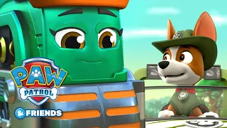 PAW Patrol and Mighty Express Dinosaur Rescue! Cartoon Compilation 57 - PAW Patrol & Friends