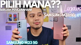 CUMA BEDA 50RB! PILIH MANA Samsung Galaxy M23 5G Atau Samsung Galaxy M33 5G? SEBUAH PENCERAHAN!