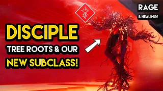 Destiny 2 - DISCIPLE TREE ROOTS AND THE NEXT SUBCLASS! Rage, Healing and Darkness