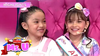 Kulot has a funny conversation with Mini Miss U Lily | Mini Miss U