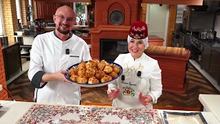 Vak-Balish - Tatar pies with meat and rice