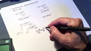 Converting Between Feet and Inches in Decimals and Fractions