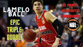 LaMelo Ball EPIC TRIPLE-DOUBLE Highlights vs Cairns Taipans