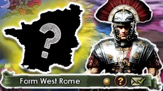 THIS NATION lets you FORM WEST ROME!