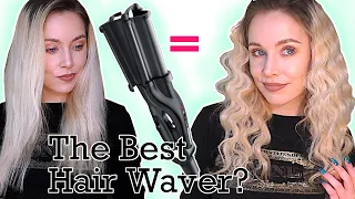 BEST HAIR WAVER? TONI & GUY DEEP BARREL 32mm | HOW TO USE A HAIR WAVER | REVIEW | WAVY HAIR TUTORIAL