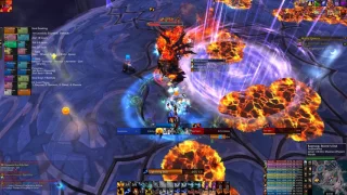 FatSharkYes vs Gul'dan Mythic (world 8th) - Elemental Shaman PoV