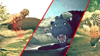 Crocodile Attack Animals Cutscene In Ancestors |Part 60