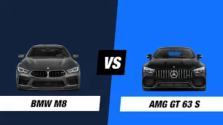 BMW M8 VS Mercedes-Benz GT 63 S | Comparison