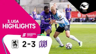 TSV 1860 München - VfL Osnabrück | Highlights 3. Liga 21/22