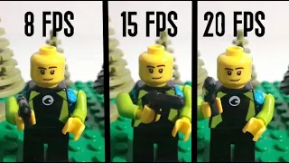 8 FPS vs 15 FPS vs 20 FPS Stopmotion