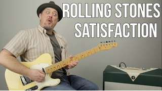 How to Play "(I Can't Get No) Satisfaction" by The Rolling Stones on guitar - Guitar Lessons