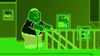 Peter falls down the stairs vocoded to All Star