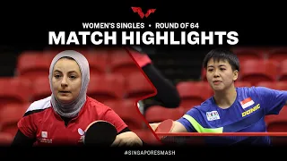 Dina Meshref vs Goi Rui Xuan | WS R64 | Singapore Smash 2023