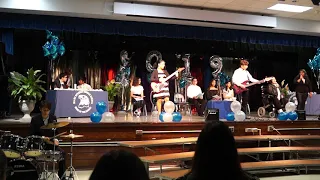 Smells like teen spirit cover by Miami Springs Middle School “Uneven” band