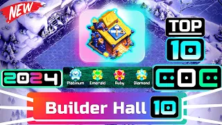 BUILDER HALL 10 BASE Copy Link! Best BUILDER BASE 10 LAYOUT - BH10 BASE LINK 2024