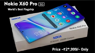 Nokia X60 Pro - 200MP Camera, Snapdragon 895, 5G, 144Hz OLED Display, 6000mAh Battery, #NokiaX60Pro