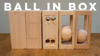 How to Whittle a Ball Inside of a Box