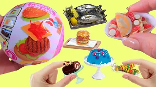 НОВОГОДНИЙ СТОЛ для Кукол ЛОЛ! Миниатюрная Еда Miniverse Diner Series 3