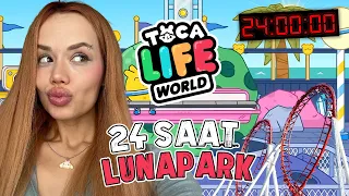 LUNAPARK'DA 24 SAAT GEÇİRDİK !? - Toca Life World @GamzeKarta