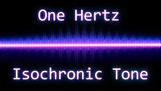 1 Hz Isochronic Tone | Delta Brainwave Entrainment | 10 Hours Black Screen