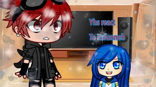 Yhs reacts to its funneh & da krew  •Itz_💕_Cookie• credits are in the description  frist reaction