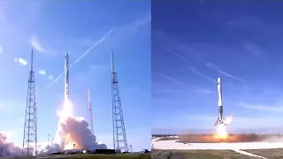 SpaceX CRS-13: Falcon 9 launch & landing, 15 December 2017