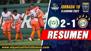 VICTORIA DE ORO/ Achuapa 2 vs Xelajú 1 /Jornada 18 Clausura 2022 -RESUMEN COMPLETO-