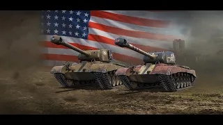 T26E5 Patriot, лучший прем танк для фарма за боны!!! Поход за отметками!!!