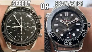 Omega Seamaster Vs. Omega Speedmaster Professional - Casual Comparison