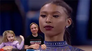 Nia Dennis Floor Routine