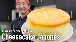 Todos los detalles de Cheesecake Japonés, Clase de cocina japonesa #Ep.6  | Cocina japonesa con Yuta