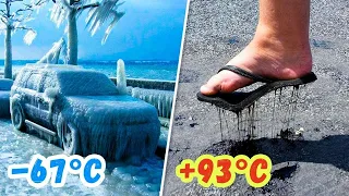 LOCURI Cu Cea Mai EXTREMA CLIMA De Pe PAMANT