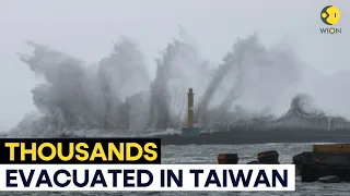 Typhoon Haikui prompts Taiwan to evacuate thousands, cancel flights | WION Originals